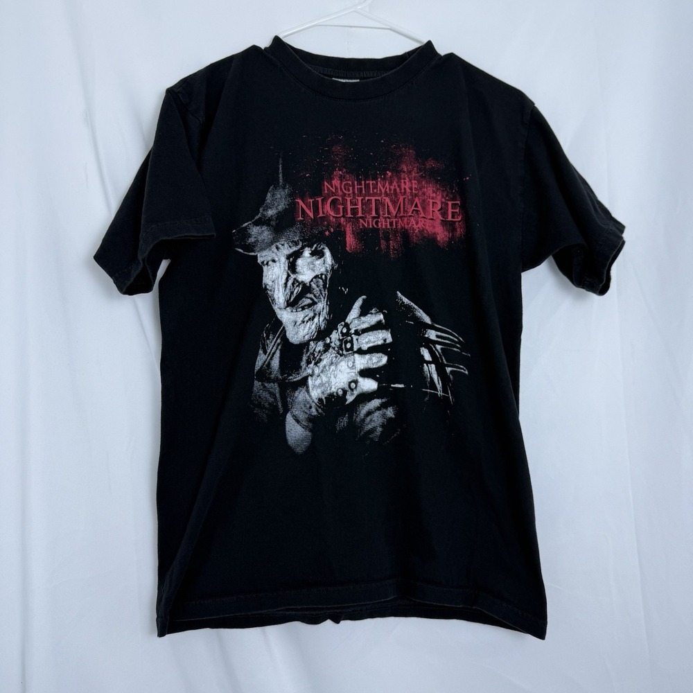 Vintage Nightmare On Elm Street Freddy Krueger‎ t-shirt Horror Small B&C Tag